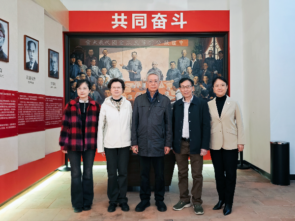2025年2月7日，试展期间，王珣章、闫小培两位老领导在黄武等同志陪同下到陈列馆考察调研。.jpg